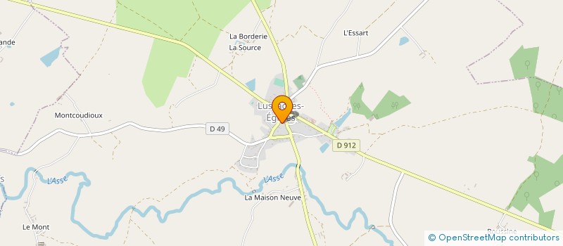 localisation de l'entreprise EUROPEAN TRADING GUARENTY à LUSSAC-LES-EGLISES