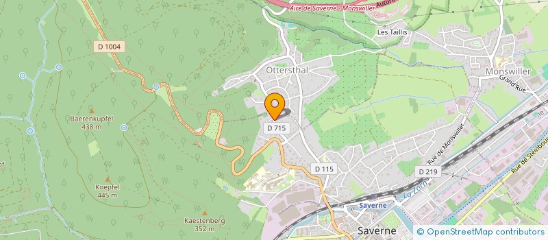 localisation de l'entreprise EUROPEAN TRANSPORTATION PROCESS EXPERT  SAVERNE