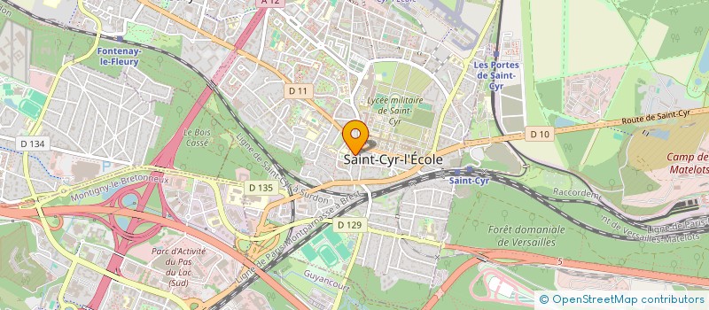 localisation de l'entreprise EUROPEANFARMER  SAINT-CYR-L'ECOLE
