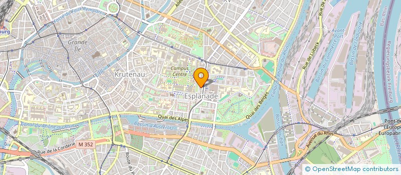 localisation de l'entreprise EUROPEANNE  STRASBOURG