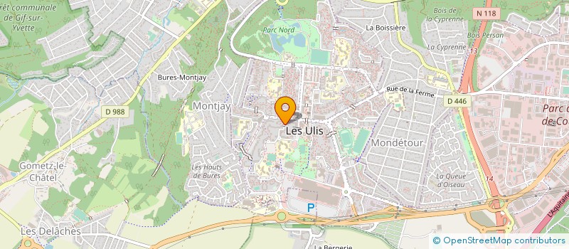 localisation de l'entreprise EUROPECHANGES à LES ULIS