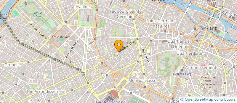 localisation de l'entreprise EUROPEEN DE RENOVATION ET DE DECORATION à PARIS