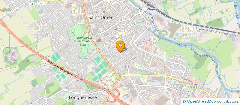 localisation de l'entreprise EUROPEEN FACADES ENDUIT à SAINT-OMER
