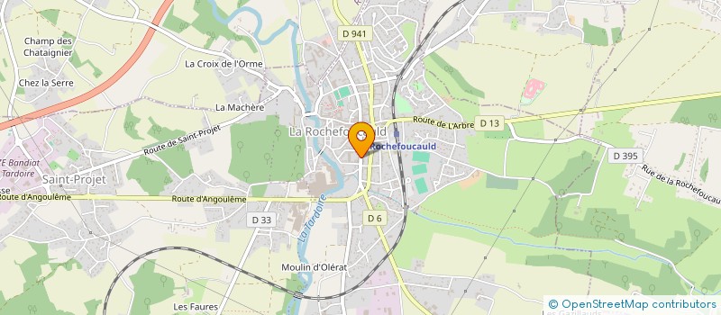 localisation de l'entreprise EUROPEEN LEADER INVESTH TRANSACTION EQUI à LA ROCHEFOUCAULD-EN-ANGOUMOIS
