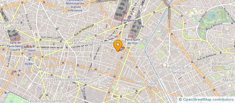 localisation de l'entreprise EUROPEEN OPTIMALE SECURITE PRIVEE  PARIS