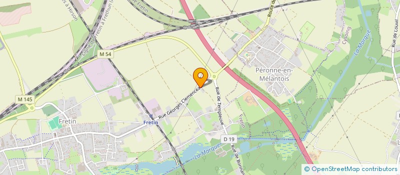 localisation de l'entreprise EUROPEEN PRESTA SERVICES à FRETIN