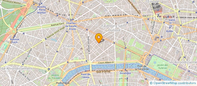 localisation de l'entreprise EUROPEENE DE PROMOTION IMMOBILIERE  PARIS