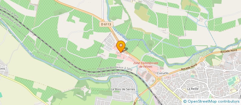 localisation de l'entreprise EUROPEENNE AUTO SERVICES  CARCASSONNE