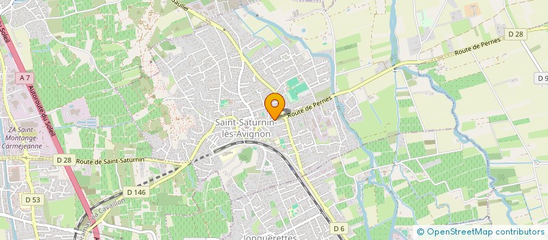 localisation de l'entreprise EUROPEENNE BATIMENT TRAVAUX PUBLICS FRAN  SAINT-SATURNIN-LES-AVIGNON