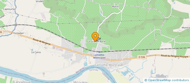 localisation de l'entreprise EUROPEENNE CASSE à MONTCARET
