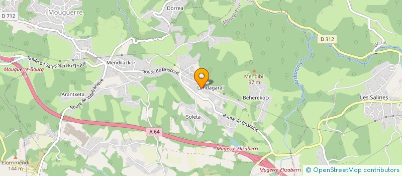 localisation de l'entreprise EUROPEENNE CAZENAVE à MOUGUERRE