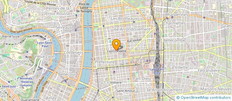 localisation de l'entreprise EUROPEENNE COMMUNICATION à LYON