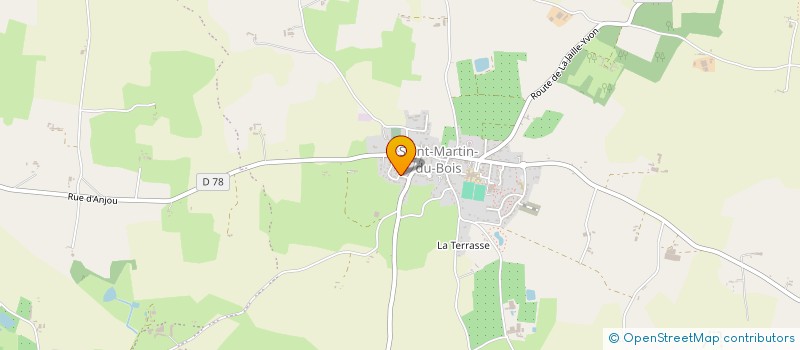 localisation de l'entreprise EUROPEENNE D'ARTIS'GROS OEUVRE BATIMENT à SEGRE-EN-ANJOU BLEU