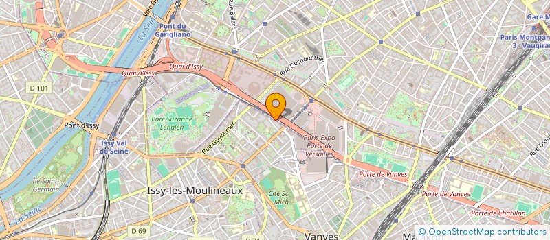 localisation de l'entreprise EUROPEENNE D'ASSISTANCE ET DE FORMATION  PARIS