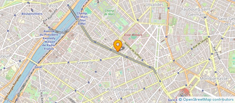 localisation de l'entreprise EUROPEENNE D'ELASTOMERES à PARIS
