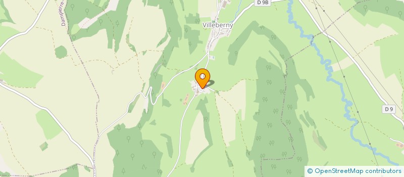 localisation de l'entreprise EUROPEENNE DE BATIMENT LHORME  VILLEBERNY