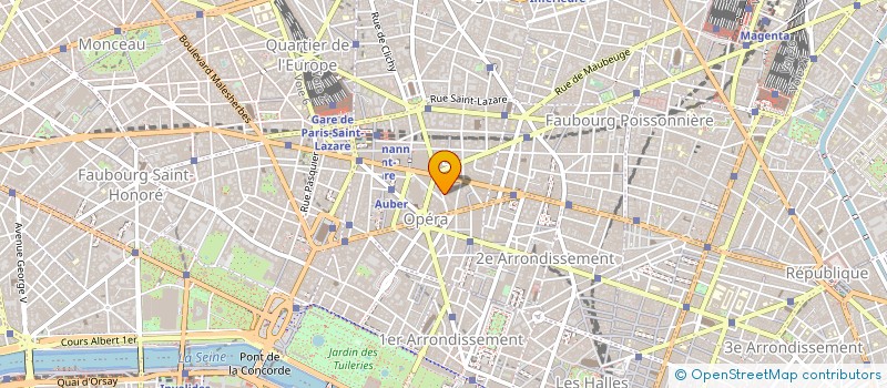 localisation de l'entreprise EUROPEENNE DE BIOMASSE à PARIS