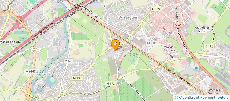 localisation de l'entreprise EUROPEENNE DE COM ALPHA ALPHA SECOM à LATTES