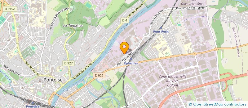 localisation de l'entreprise EUROPEENNE DE CONCEPTION D INGENIERIE ET DE DISTRIBUTION à SAINT-OUEN-L'AUMONE