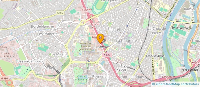 localisation de l'entreprise EUROPEENNE DE CONSOMMABLES INFORMATIQUES à TOULOUSE