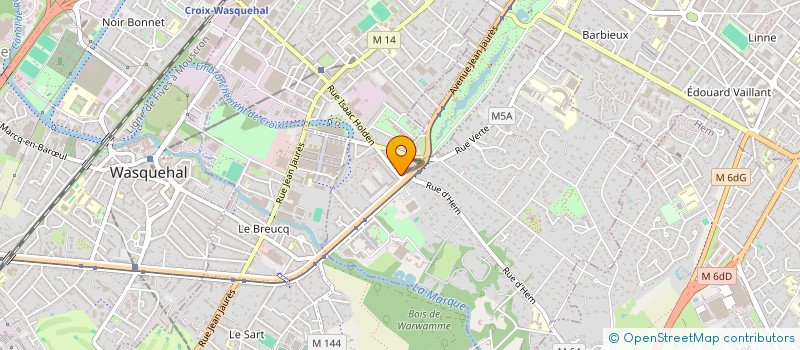 localisation de l'entreprise EUROPEENNE DE COURTAGE D ASSURANCES  CROIX