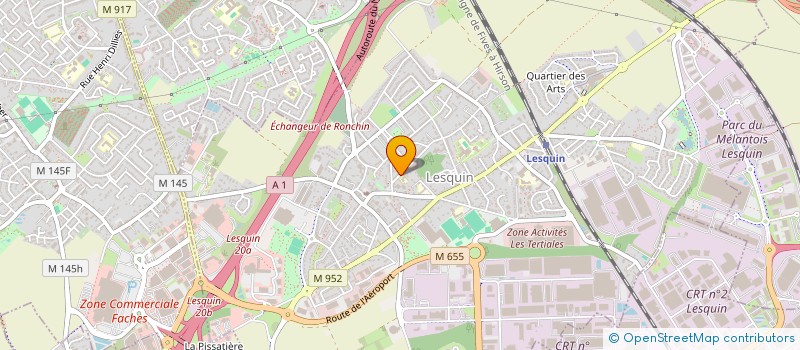 localisation de l'entreprise EUROPEENNE DE DIFFUSION  LESQUIN