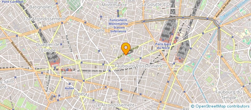 localisation de l'entreprise EUROPEENNE DE DIFFUSION VINICOLE à PARIS