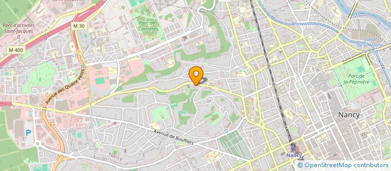 localisation de l'entreprise EUROPEENNE DE DISTRIBUTION à NANCY