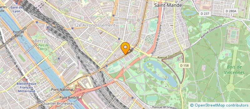 localisation de l'entreprise EUROPEENNE DE MENUISERIES à PARIS