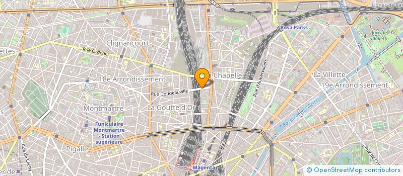 localisation de l'entreprise EUROPEENNE DE PEINTURE  PARIS