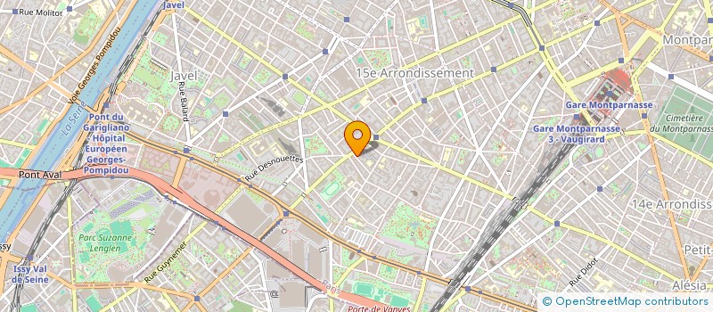 localisation de l'entreprise EUROPEENNE DE PRESSE à PARIS