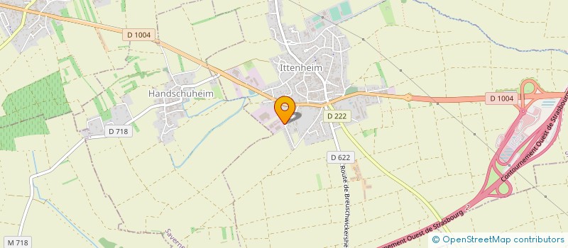 localisation de l'entreprise EUROPEENNE DE PRESTATIONS à ITTENHEIM