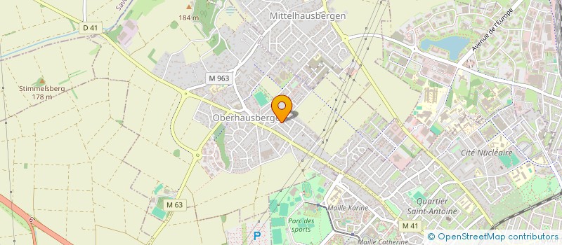localisation de l'entreprise EUROPEENNE DE PRODUITS ALIMENTAIRES à OBERHAUSBERGEN