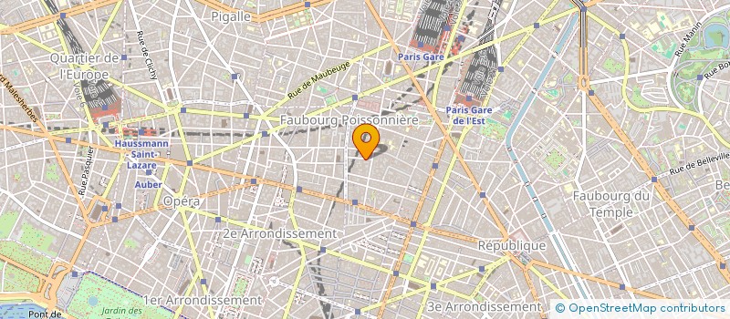 localisation de l'entreprise EUROPEENNE DE PRODUITS ALIMENTAIRES à PARIS