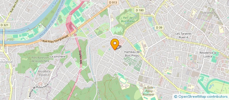 localisation de l'entreprise EUROPEENNE DE PROMOTION à RUEIL-MALMAISON