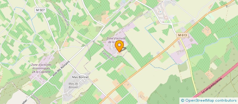 localisation de l'entreprise EUROPEENNE DE RENOVATION à COURNONTERRAL