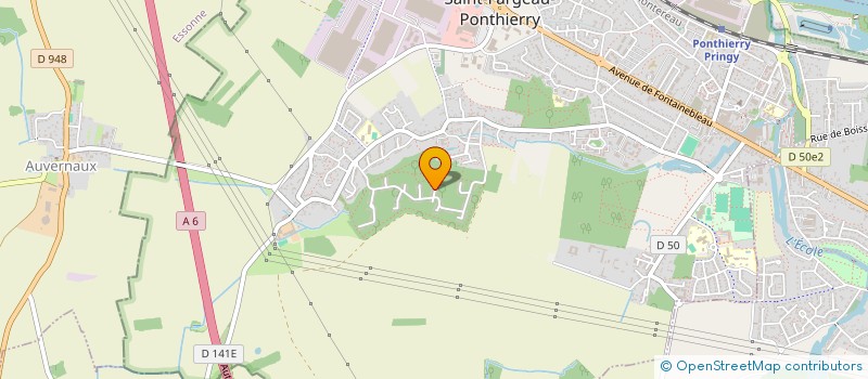 localisation de l'entreprise EUROPEENNE DE RENOVATION AUTOMOBILE  SAINT-FARGEAU-PONTHIERRY