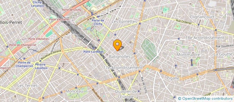 localisation de l'entreprise EUROPEENNE DE SECURITE  PARIS