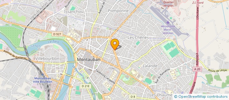 localisation de l'entreprise EUROPEENNE DE SERVICES à MONTAUBAN