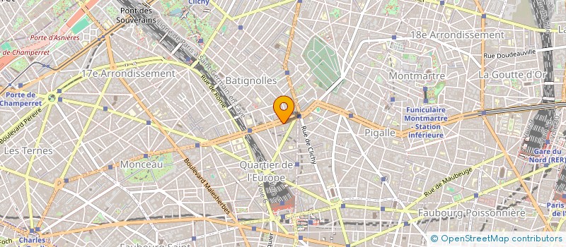 localisation de l'entreprise EUROPEENNE DE TELEGESTION  PARIS