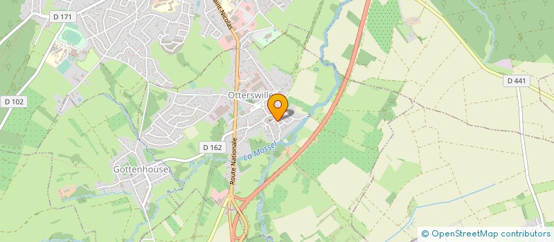 localisation de l'entreprise EUROPEENNE DU BATIMENT SARL  OTTERSWILLER