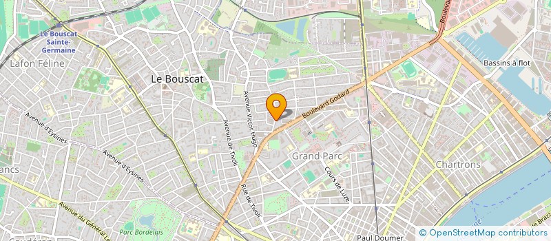 localisation de l'entreprise EUROPEENNE DU FROID à LE BOUSCAT