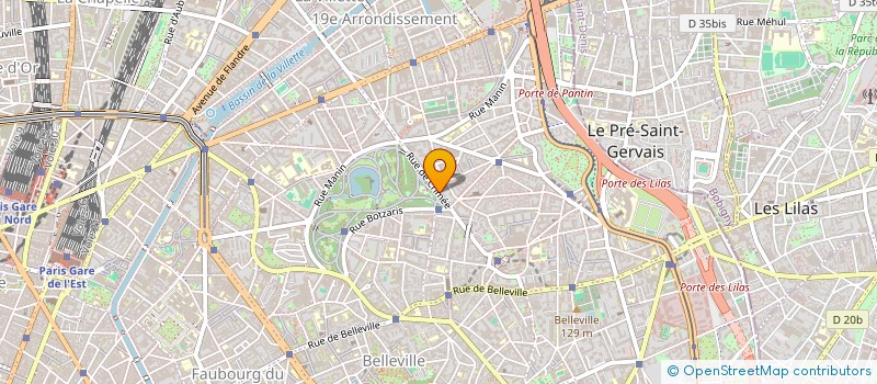 localisation de l'entreprise EUROPEENNE FINANCIERE INDUSTRIELLE COMME à PARIS