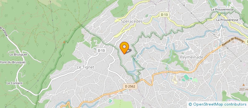 localisation de l'entreprise EUROPEENNE GESTION FINANCE à SPERACEDES