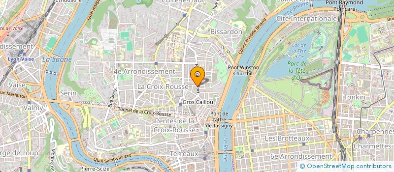 localisation de l'entreprise EUROPEENNE INGENIERIE FINANCIERE à LYON