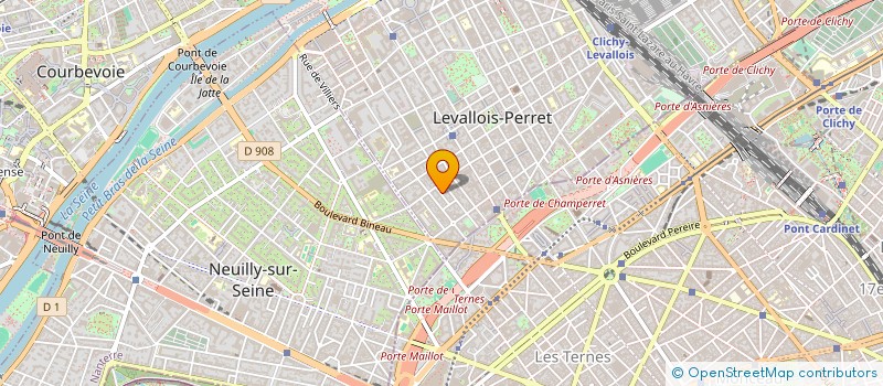localisation de l'entreprise EUROPEENNE INTERVENTION DEVELOPPEMENT à LEVALLOIS-PERRET