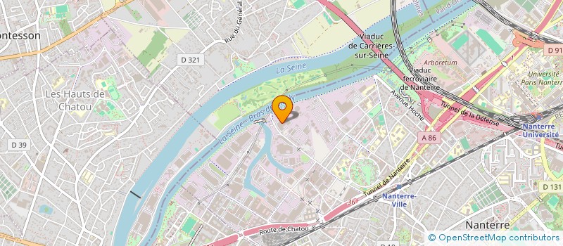 localisation de l'entreprise EUROPEENNE KASH DE DISTRIBUTION  NANTERRE