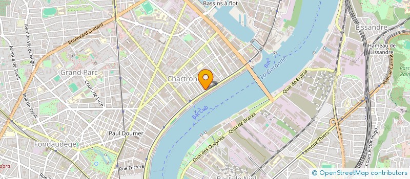 localisation de l'entreprise EUROPEENNE KRAKAO à BORDEAUX