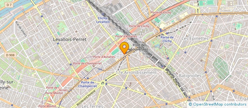 localisation de l'entreprise EUROPEENNE  POLY INGENIERIE  PARIS