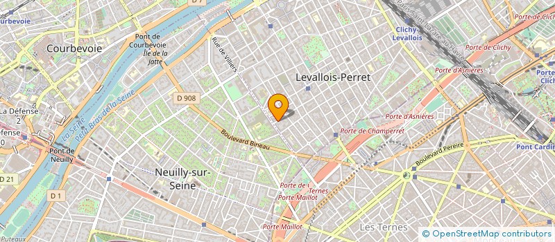 localisation de l'entreprise EUROPEENNE PRESTATIONS SERVICES à LEVALLOIS-PERRET